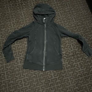 Black Lululemon Zip-Up Hoodie